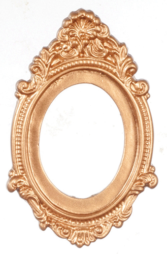 Antique Oval Frame, Gold